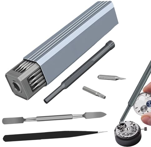 Destornillador de precisión, accesorio de reparación portátil 44 en 1 | Kit de destornillador para ordenador portátil, para relojes de ordenador, gafas, cámaras, mantenimiento electrónico y uso diario