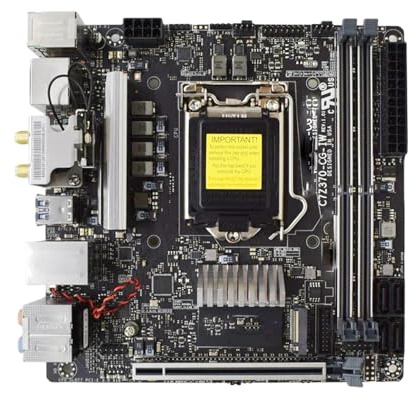Motherboard Fit For SUPERMICRO C7Z370-CG-IW Supporto scheda madre i7-8700K i5-8600K i3-8300 CPU 2×DDR4 32GB M.2 NVME Intel Z370 Mini-ITX Scheda
