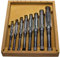 RMBL-40 7-teiliges Set mit verstellbaren Reibahlen für Hochgeschwindigkeitsstahl, 8/A-2/A, 1/4-15/32 Zoll