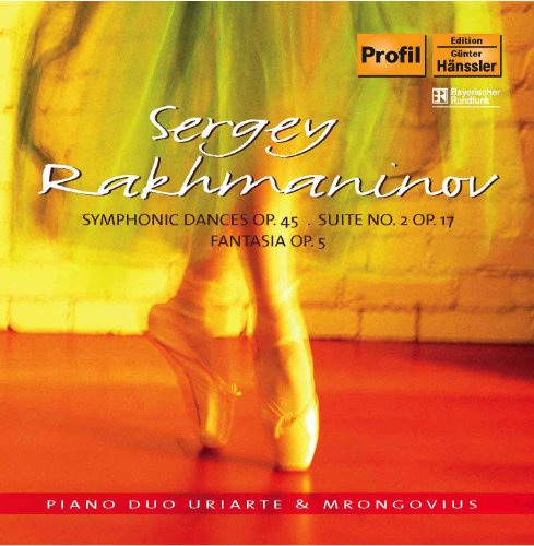 Rachmaninov: Symphonic Dances,Op.45 / Suite No. 2,Op.17 / Fantasia,Op. 5 ~ Uriarte / Mrongovius