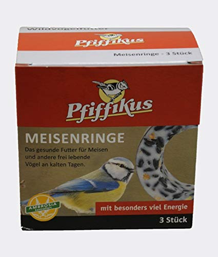 Pfiffikus Meisenringe 3er-Verpackung