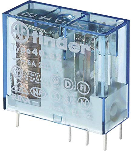 finder 40.52.7.024.0000 Print Relay 24 V/DC 8A 2 Changer Pack of 1