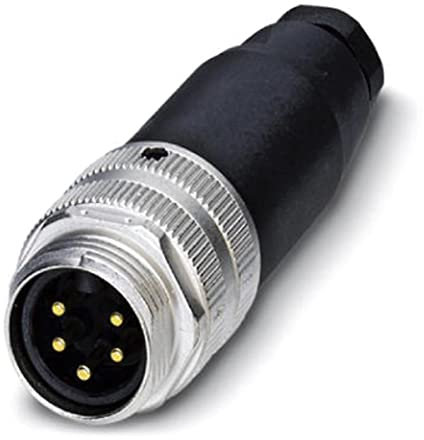 PHOENIX CONTACT SACC-MINMS-5CON-PG 9 Steckverbinder Universal, 5 Polig, Stecker Gerade 7/8-UNF, 3 voreilend, 6mm-8mm Kontakt Kabelaußendurchmesser