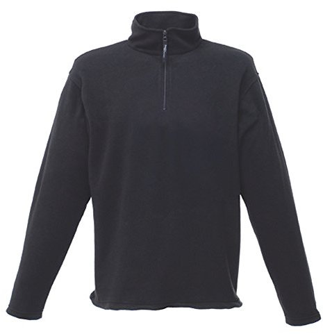 Regatta Professional Mens Micro Zip Neck Fleece Seal Grey