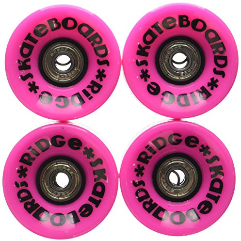 Ridge Skateboard Rollen Cruiser, pink, 59 mm, r-logo-cw