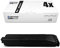 Eurotone 4X Druckerpatronen kompatibel für Utax 3005 CI 3505 CI, black BK Patrone Alternative