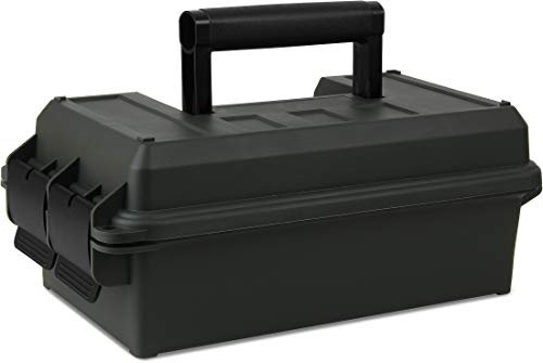 Storfisk fishing & more US Munitionskiste Aufbewahrungsbox aus Kunststoff, wasserdicht, abschließbar