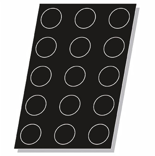 Pujadas Moule Flexipan® Plaque Silicone 12 Tartes Tatin 100Silicone