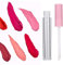 Jadeshay Lipgloss Tube nachfüllbar Flasche Lipgloss DIY Leer Lippenbalsam Tube Container Werkzeug Make-up Zubehör 10 Stück (Rosa)