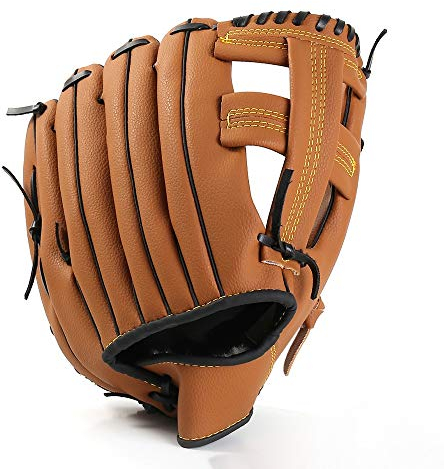 JTRHD Guantes de béisbol Guantes de softbol Guantes de béisbol Outfield Floused Pitcher Guantes de Softball Antideslizante Alta Densidad Amortiguamiento para jóvenes Adultos