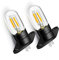 Ruiandsion Z187 Mikrowellenbirne T170 Gerade Klemmen Sockel 240V 2A 25W LED Mikrowellenlampe Birne für Universal Mikrowelle Birnenofen Lampe, Gelb (2 Stück)