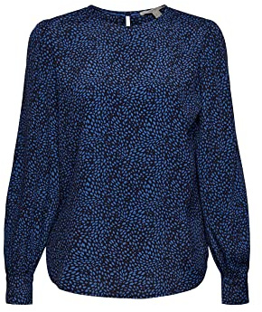 ESPRIT Damen Bluse 991ee1f303, 404/Navy 5, XS
