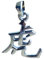 Damen Anhänger Chinesisches Zeichen 925 er Sterling Silber