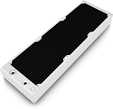 EK Water Blocks Radiator, Copper, 2.4W, 12V DC, 25dB Noise Level, Compatible with Desktop, Server, Computer Cooling