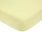 Trois Kilos Sept - Drap Housse Bébé - 100% Coton - Label Oeko-TEX® Standard 100- Jersey Extensible Doux - Jaune Pastel - 70x140 cm