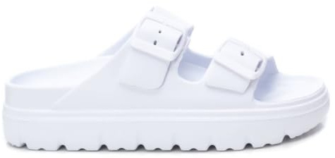 XTI - Flip Flops Damen Weiß - Bequeme und vielseitige Schuhe - Casual Mode - Modell 14255007 (Größe 36)