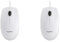 Logitech B100 Maus mit Kabel, USB-Anschluss, 800 DPI Optischer Sensor, 3 Tasten, Für Links- und Rechtshänder, PC/Mac - Weiß (Packung mit 2)
