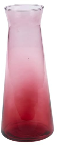 URBNLIVING 1.145L/38.7oz 25cm Coloured Decanter Glass Wine Water Juice Drinking Carafe Jug