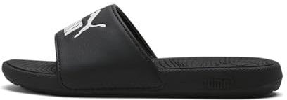 PUMA Cool CAT 2.0 PS Slide Sandal, Black White, 11 UK Child