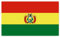 Aufkleber: 300x180 mm, 1 Stück - Flagge - Bolivien - BO - für Auto, Koffer, Laptop und mehr
