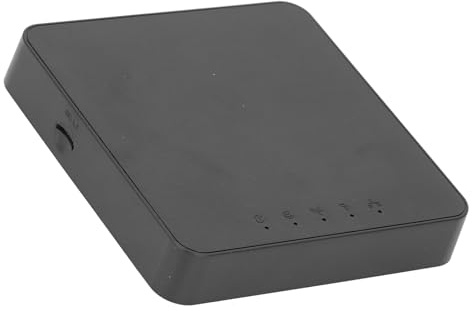 Routeur 4G LTE, Modem Routeur 4G 150 Mbps avec Emplacement pour Carte Nano SIM, Point D'accès Mobile 580 MHz avec Deux Ports Ethernet Gigabit, pour Caméra de sécurité de Camping