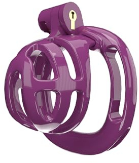 Jomyu Keuschheitsgürtel SM Fetisch extrem Paare Cock Cage mit Peniskäfig Penisringe Keuschheitskäfig für Herren Chastity Cage SexSpielzeug für Männer (M1 vier Ringe und Gürtel)