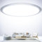 NIBSHOOM Deckenlampe LED Deckenleuchte Rund Flach 6500K,24W/2400LM/IP44 Wasserfest Ultradünn Badezimmer Lampe Decke, Modern Schlicht deckenlampen für Schlafzimmer Wohnzimmer Flur Küche Büro,300*17mm