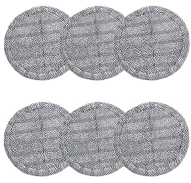 eejinwen Wischkopf for Dyson V7 V8 V10 V11 V15 Staubsauger, elektrischer Wischaufsatz mit abnehmbarem Wassertank und 6 wiederverwendbaren Wischpads(6pcs mop)