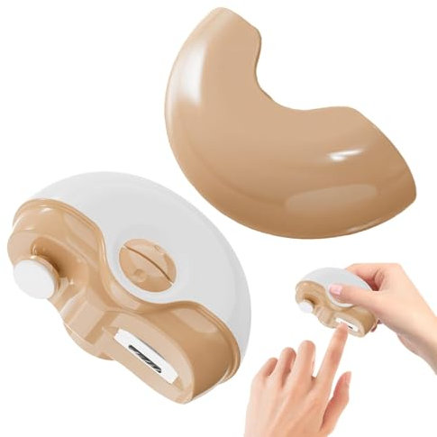 Coupe-ongles Automatique de Polissage Électrique 2 en 1 | Coupe-ongles Électrique Réglable À 2 Vitesses | Coupe-ongles Automatique pour Ongles Des Pieds | Coupe-ongles Électrique pour Enfant Adulte