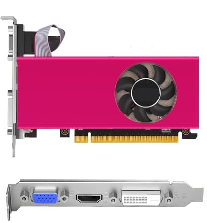 TRyYCB Low Profile 4GB DDR5 Graphics Card PCI-E 2.0 16X 128 Bit HDMI Compatible Video Card(GTX 750TI 4GB GDDR5)