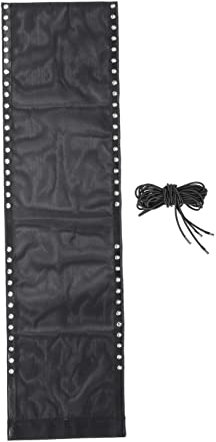 Cabilock Ersatzstoff Für Faltbare Relaxliegestühle Atmungsaktiv Reißfest Schnell Trocknend Für Outdoor Gartenliege Und Patio Lounge Schwarz