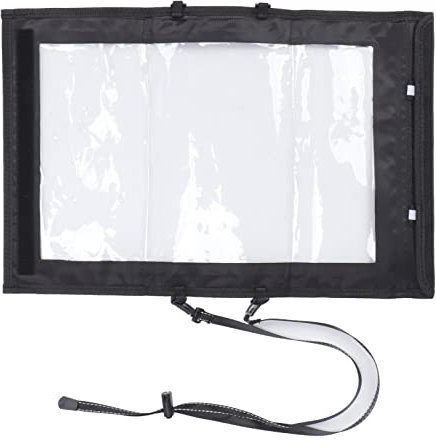 OPPWONG Étui pour Cartes, Pochette de Rangement Pliable, Pochette étanche pour Documents, Porte-Cartes, Sac de Rangement Transparent pour Cartes pour Le Camping, la Randonnée, Les