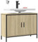 WKIEQACO Meuble lavabo de salle de bain en chêne Sonoma 80 x 30 x 60 cm Armoires en bois d'ingénierie et meubles de rangement