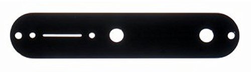 Allparts AP 0650-003 Kontrollplatte Tele Ersatz und Kleinteile für E-Gitarre schwarz