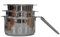 Cristel S3Cqmpz Serie 3 Casseroles 16 a 20 Cm Casteline Amovible + 1 Poignee Zenith