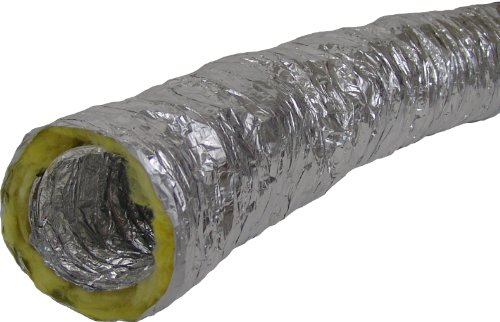 Aluflexrohr Alurohr Flexrohr Luft Schlauch Rohr Flexschlauch flexibel stabil (Therm. isoliert 5m / 10)