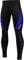 FDX Men’s Thermal Cycling Tights, 3D Padded, Water Resistant, Lightweight, Super Roubaix Fabric, Winter Cycle Trousers, Bike Riding Pants, Highly Elasticated Bicycle Leggings (Black/Blue, Medium)