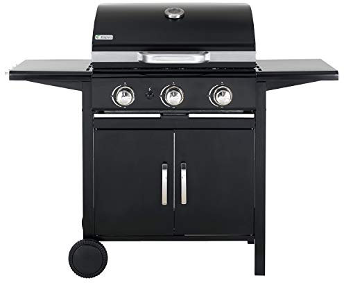 Tepro 3152UK Mayfield 3 Burner Gas BBQ - Black