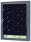 Julido Verdunklungsrollo ohne Bohren 50x150cm, Fenster Rollo Klemmfix Blau mit Sternen, Thermorollo mit Silberbeschichtung