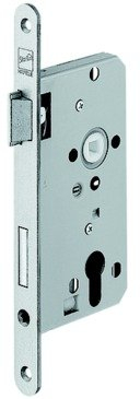 Profilzylinder Einsteckschloss Edelstahl Stulp 24 mm DIN Links