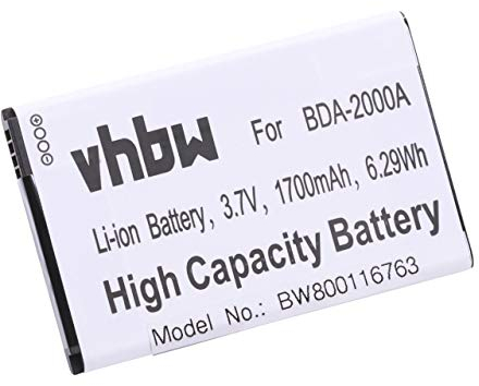 vhbw Akku kompatibel mit Doro Liberto 822, 8030, 8031, 825, 8031C, 8028 Handy Smartphone Senioren Telefon (1700 mAh, 3,7 V, Li-Ion)