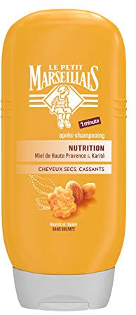Le Petit Marseillais - Après-shampooing nutrition miel de provence & karité 200ml -Lot de 2