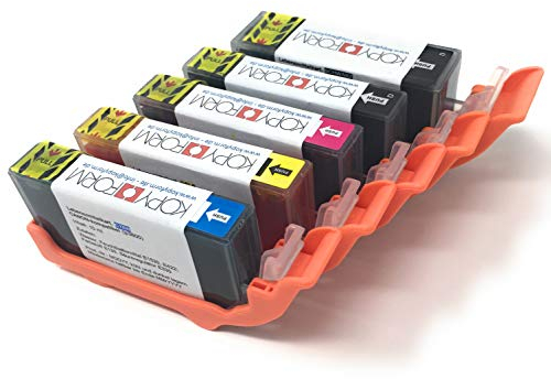 Kopyform Lebensmitteltinte Patronen-Set Canon-kompatibel (PGI-520/CLI-521, z.B. IP3600) - TK110