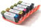 Kopyform Lebensmitteltinte Patronen-Set Canon-kompatibel (PGI-520/CLI-521, z.B. IP3600) - TK110