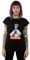 Disney Women's The Muppets Beaker Terrified T-Shirt Black Medium