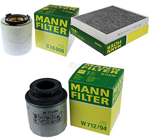 MANN-FILTER Inspektions Set Inspektionspaket Innenraumfilter Luftfilter Ölfilter