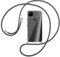 mtb more energy® Handykette kompatibel mit Google Pixel 4a (5.81'') - dunkelgrau - Smartphone Hülle zum Umhängen - Anti Shock Full TPU Case