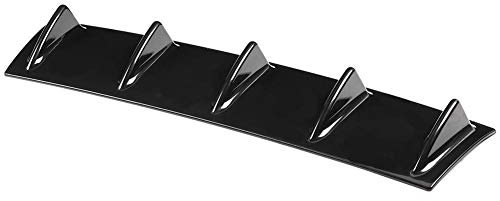 Universal Rear Diffuser, Universal Heckstoßstange Lippendiffusor Auto Heckstoßstange Chassis Schwarz Spoiler Shark Fin Spoiler Wing Lippendiffusor(M)