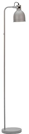 Pauleen 48160 Grand Leisure Stehleuchte in Grau moderne Stehlampe Industry-look für Loft Design max25W E27 Grau 230V Metall