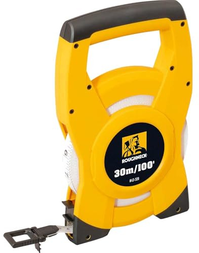 Roughneck® Gorilla ROU43320 Glasfaserband mit offenem Rahmen, 30 m, Gelb